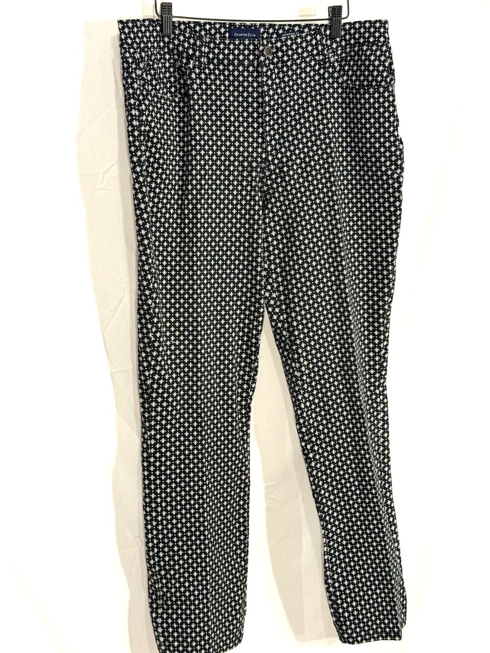 Chapter Club Women’s Straight Leg Chino Pants Sz 16